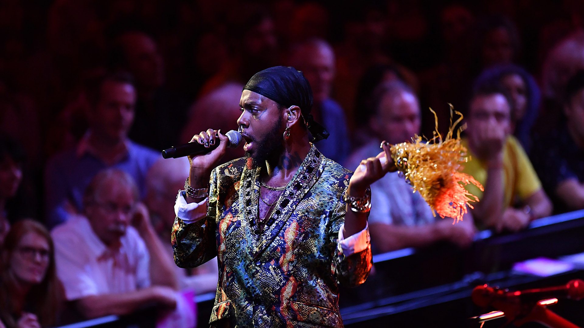 Watch serpentwithfeet & the Heritage Orchestra's hauntingly beautiful performance at BBC Proms